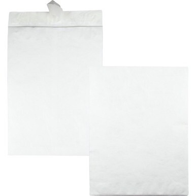 Survivor&amp;reg; 14-1/4 x 20 DuPont Tyvek Catalog Mailers with Self-Seal Closure - Catalog - 14 1/4&quot; Width x 20&quot; Length - 18 lb - Peel &amp; Seal - Tyvek - 25 / Box - White