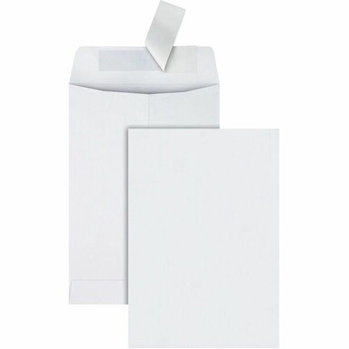 Quality Park 6-1/2 x 9-1/2 Catalog Mailing Envelopes with Redi-Strip&amp;reg; Self-Seal Closure - Catalog - 6 1/2&quot; Width x 9 1/2&quot; Length - 28 lb - Peel &amp; Seal - Wove - 100 / Box - White