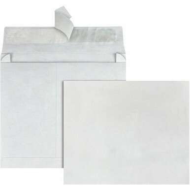 Survivor&amp;reg; 10 x 15 x 2 DuPont Tyvek Expansion Envelopes with Self-Seal Closure - Expansion - 10&quot; Width x 15&quot; Length - 2&quot; Gusset - 14 lb - Peel &amp; Seal - Tyvek - 100 / Carton - White