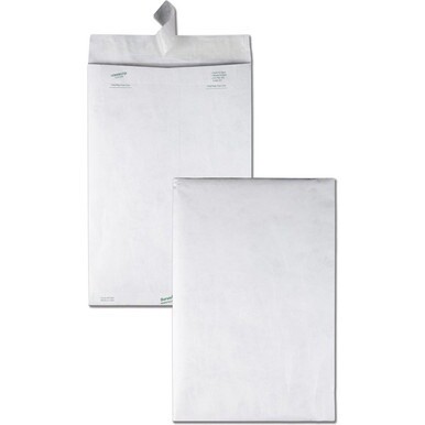 Survivor&amp;reg; 10 x 15 DuPont Tyvek Catalog Mailers - Catalog - 10&quot; Width x 15&quot; Length - 14 lb - Peel &amp; Seal - Tyvek - 100 / Box - White