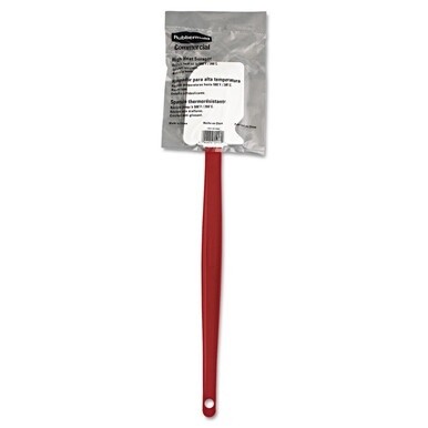High-Heat Cook&#39;s Scraper, 16 1/2&quot;, Red/White