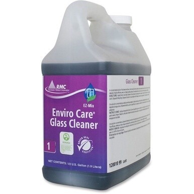 RMC Enviro Care Glass Cleaner - For Multipurpose, Multi Surface - Concentrate - 64.2 fl oz (2 quart) - 4 / Carton - Non-streaking, Alcohol-free, Non-corrosive, Ammonia-free, Petroleum Free, Bio-based 