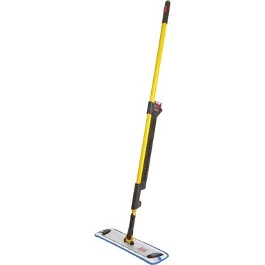 Rubbermaid Commercial Pulse Mopping Kit - MicroFiber Head - Chemical Resistant, Lightweight, Refillable, Chemical Resistant - 1 / Each - Red, Yellow, Black
