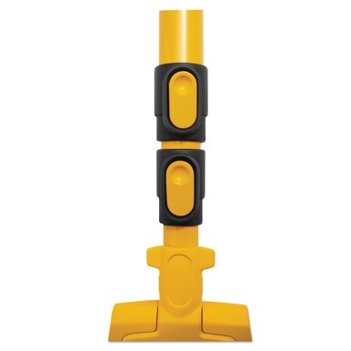 Collapsible Spill Mop Handle, 22&quot; Length, Yellow