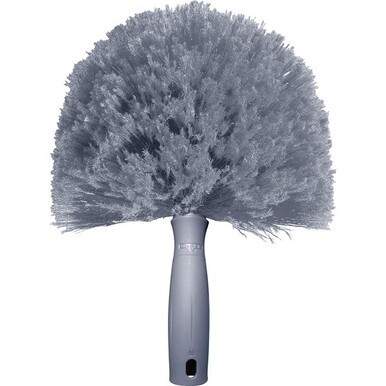 Unger Cobweb Duster Brush - 3.1&quot; Overall Length - 6 / Carton - Gray