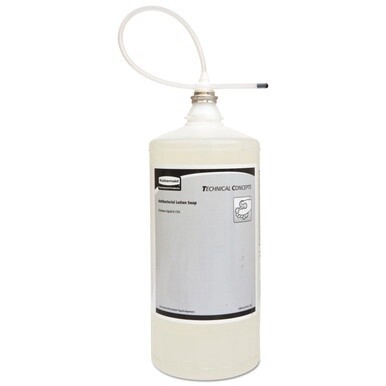 One Shot Antibacterial Enriched Lotion Soap Refill, Floral, 800 mL, 4/Carton