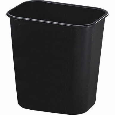 Rubbermaid Commercial 13 QT Standard Deskside Wastebasket - 3.25 gal Capacity - Rectangular - Durable, Dent Resistant, Rust Resistant, Easy to Clean - 12.1&quot; Height x 8.3&quot; Width x 11.4&quot; Depth - Plastic