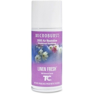 Rubbermaid Commercial 3000 Dispenser Refill Linen Fresh Air Spray - Aerosol - 6000 ft?É?í?¢‚Ç¨?°?É‚Äö?Ç¬? - 2 fl oz (0.1 quart) - Linen - 12 / Carton