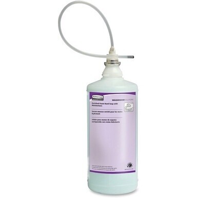 Rubbermaid Commercial Enriched Lotion Hand Soap Refill - Light Passion Flower ScentFor - 27.1 fl oz (800 mL) - Hand - Moisturizing - White - Dye-free - 4 / Carton