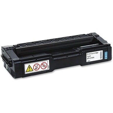 Ricoh Type SP C310A Original Toner Cartridge - Laser - 2500 Pages - Cyan - 1 Each