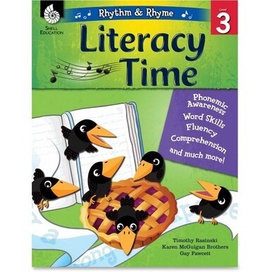 Shell Education Level 3 Rhythm &amp; Rhyme Literacy Time Book by Karen Brothers, David Harrison Printed Book by Karen Brothers, David Harrison - 144 Pages - Shell Educational Publishing Publication - Book