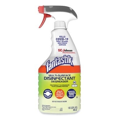 Multi-Surface Disinfectant Degreaser, Herbal, 32 oz Spray Bottle