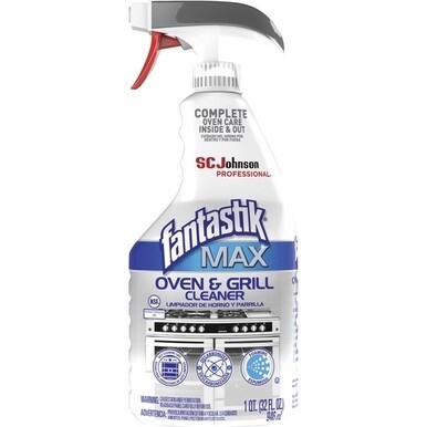 fantastik&amp;reg; Max Oven &amp; Grill Cleaner - 32 fl oz (1 quart) - 1 Each - White