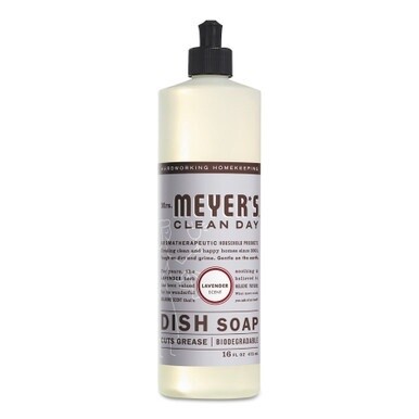 Dish Soap, Lavender Scent, 16 oz Bottle