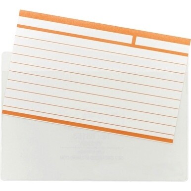 Smead Self-Adhesive Pockets - 5 5/16&quot; x 3 5/8&quot; Sheet - Clear - Poly - 100 / Box