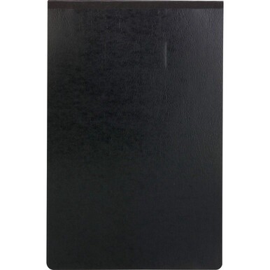 Smead Premium Pressboard Ledger Recycled Fastener Folder - 11" x 17" - 3" Expansion - 1 Fastener(s) - 3" Fastener Capacity for Folder - Pressboard - Black - 100% Recycled - 1 Each