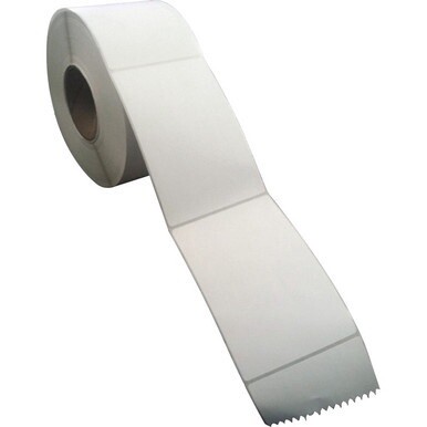 Sparco Direct Thermal Labels - 4&quot; Width x 6&quot; Length - Rectangle - Direct Thermal - White - 4000 Total Label(s) - 4 / Carton - Perforated, Self-adhesive