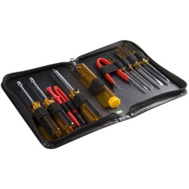 StarTech.com 11 Piece PC Computer Tool Kit with Carrying Case - Provides the necessary tools to service and repair PC computers - computer tool kit - pc tool kit - computer tool set -pc repair tool ki