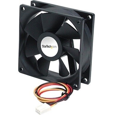 StarTech.com 92x25mm Ball Bearing Quiet Computer Case Fan w/ TX3 Connector - Add additional chassis cooling with a 92mm ball bearing fan - pc fan - computer case fan - 90mm fan - tx3 fan - 3 pin case 