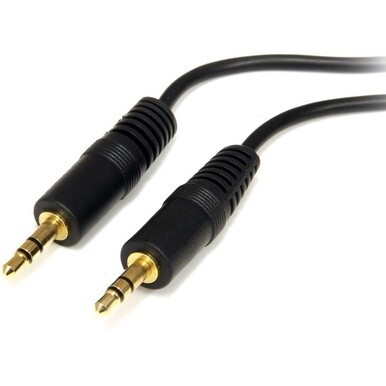 StarTech.com 6 ft 3.5mm Stereo Audio Cable - M/M - Audio cable - mini-phone stereo 3.5 mm (M) - mini-phone stereo 3.5 mm (M) - 1.8 m - 6ft Stereo Audio Cable - RCA Cable - RCA Y Adapter - 3.5 to RCA C