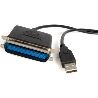 StarTech.com Parallel printer adapter - USB - parallel - 6 ft - Add a Centronics parallel port to your desktop or laptop PC through USB - usb to parallel adapter - usb to parallel printer - usb to par