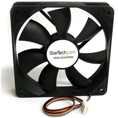 StarTech.com 120x25mm Computer Case Fan with PWM - Pulse Width Modulation Connector - Add a Variable Speed, PWM-controlled Cooling Fan to your Computer Case - case fan - pwm fan - computer fan - 120mm