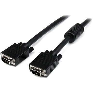 StarTech.com 10ft Coax High Res Monitor VGA Cable HD15 M/M - Connect your VGA monitor with the highest quality connection available - 10ft vga cable - 10ft vga video cable - 10ft vga monitor cable -10