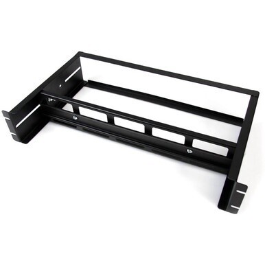 StarTech.com Rackmount DIN Rail Kit with Top Hat/Mini/G Rails - Easily mount any DIN Rail equipment in a standard 19&quot; rack - rack Din rail - din rail kit