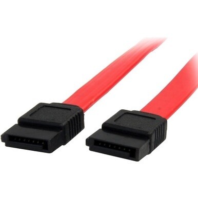 StarTech.com Serial ATA Cable - This high quality SATA cable is designed for connecting SATA drives even in tight spaces. - 18in sata cable - 18in serial ata cable - 18&quot; sata cable