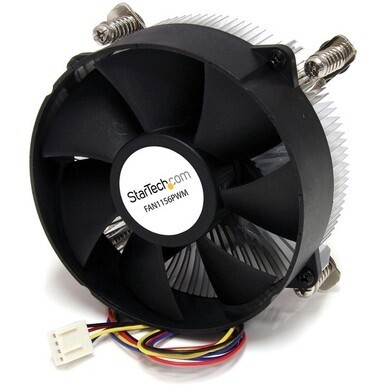 StarTech.com 95mm CPU Cooler Fan with Heatsink for Socket LGA1156/1155 with PWM - Add a Variable Speed PWM-Controlled CPU Cooler to an LGA1156/1155 System - 1155 cooler pwm - 1156 cooler pwm - 1155 pw