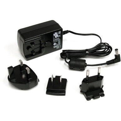 StarTech.com 12V DC 1.5A Universal Power Adapter - Replace your 12V DC (1.5 Amp) power cable, with a reliable connection - Fiber Converter - Ethernet Media Converter - Fibre Converter - 10/100 Media C