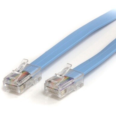 StarTech.com 6 ft Cisco Console Rollover Cable - RJ45 M/M - Connect your computer to your Cisco&amp;reg; router, server, or network equipment