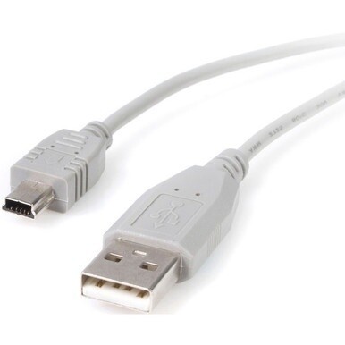 StarTech.com Mini USB 2.0 cable - 4 pin USB Type A (M) - 5 pin mini-USB Type B (M) - ( USB / Hi-Speed USB ) - 3 ft - Connect your (USB Mini) portable device to a host computer through a standard USB 2