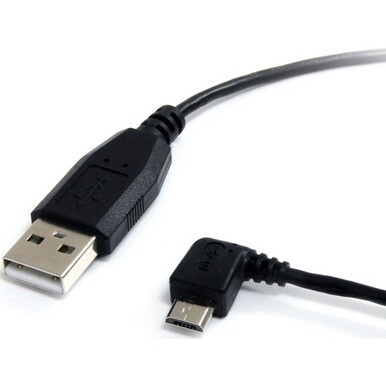 StarTech.com 6 ft Micro USB Cable - A to Left Angle Micro B - Charge and sync Micro USB devices, even in tight spaces - 6ft usb to micro cable - 6ft usb to micro b - 6ft micro usb cable -6ft left angl