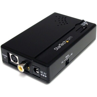 StarTech.com Composite and S-Video to HDMI√É∆í√Ü‚Äô√É¬¢√¢‚Äö¬¨√Ö¬°&amp;reg; Converter with Audio - Convert a Composite or S-Video Signal and the Accompanying Audio to HDMI - composite to hdmi converter - 