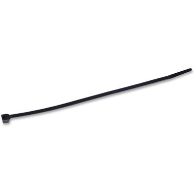 Tatco Tamper-proof Cable Ties - Cable Tie - Black - 1000