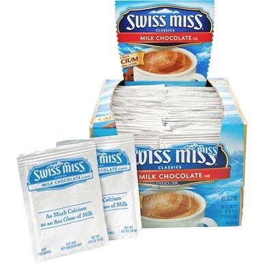 Swiss Miss Hot Chocolate Mix - Powder - 0.73 oz - 50 / Box