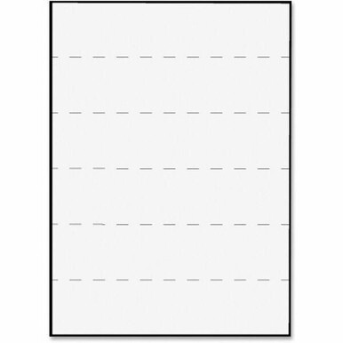 Tabbies 2" Medical Transcription Printer Labels - 8 1/2" Width x 11" Length - Laser - White - 100 / Box - Jam-free
