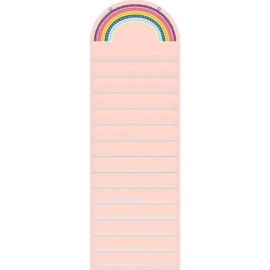 Teacher Created Resources Oh Happy Day Rainbow 14 Pocket Chart - Theme/Subject: Fun - Skill Learning: Rainbow - 1 Each
