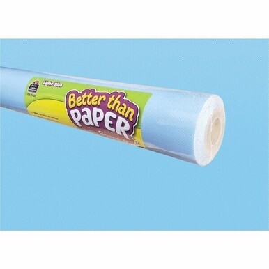 Teacher Created Resources Better Than Paper Board Roll - Bulletin Board, Classroom - 48"Width x 12 ftLength - 1 Roll - Light Blue