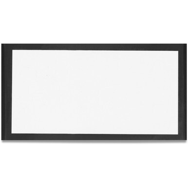 Tatco Label Inserts Magnetic Label Holders - Support 2&quot; x 4&quot; Media - 2.5&quot; x 4.4&quot; x - Vinyl - 10 / Pack - White
