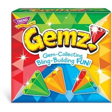 Trend Gemz! Three Corner Card Game - 2 to 4 Players - 1 Each