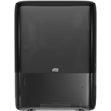TORK Mini Continuous Hand Towel Dispenser Black - 1230 x Towel - 19.3&quot; Height x 14.4&quot; Width x 4&quot; Depth - Plastic - Black - 1 / Box