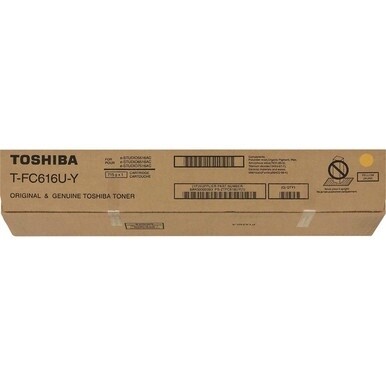 Toshiba Original Laser Toner Cartridge - Yellow - 1 Each - 39200 Pages
