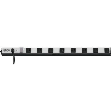 Tripp Lite by Eaton 8-Outlet Vertical Power Strip 120V 15A 15 ft. (4.57 m) Cord 5-15P 24 in. - NEMA 5-15P - 8 NEMA 5-15R - 15ft
