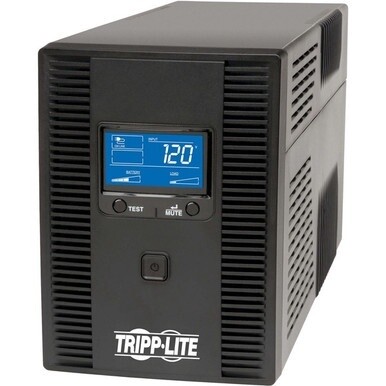 Tripp Lite by Eaton UPS OmniSmart 1500VA 810W 120V Line-Interactive UPS - 10 Outlets AVR USB LCD Tower - 1500 VA/810 W - 120 V ACTower - 10 x NEMA 5-15R