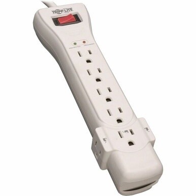 Tripp Lite by Eaton Surge Protector Power Strip 120V 7 Outlet 7' Cord 2160 Joules - 7 x NEMA 5-15R - 1800 VA - 2160 J - 120 V AC Input - 120 V AC Output - 7 ft