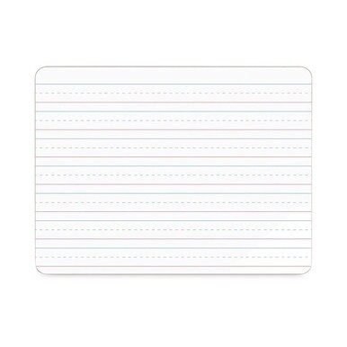Double-Sided Dry Erase Lap Board, 12 x 9, White Surface, 24/Pack