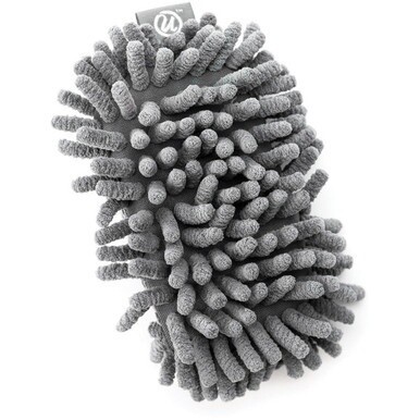 U Brands Microfiber Shag Dry Erase Board Eraser, Washable, 1 Pack (582U04-16) - 6.40&quot; Width x 3&quot; Length - Durable, Washable, Soft - Blue - MicroFiber, Cloth - 1Each