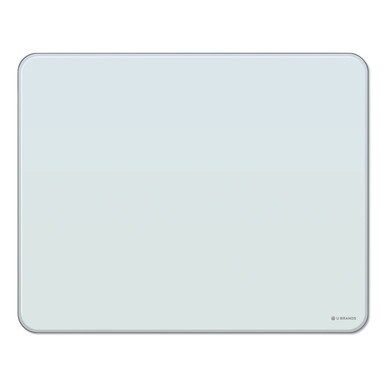 Cubicle Glass Dry Erase Board, 20 x 16, White Surface